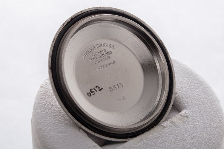 1971 Rolex Submariner 5513 'Non-Serif' Dial with Box and Papers