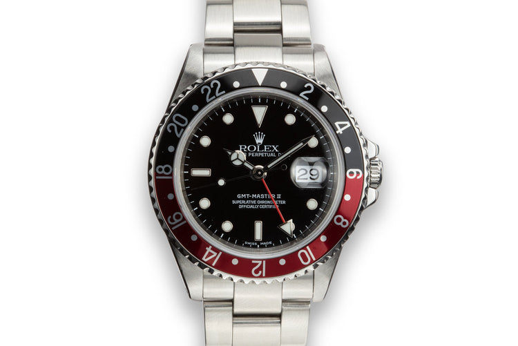 2002 Rolex GMT-Master II16710 "Coke"