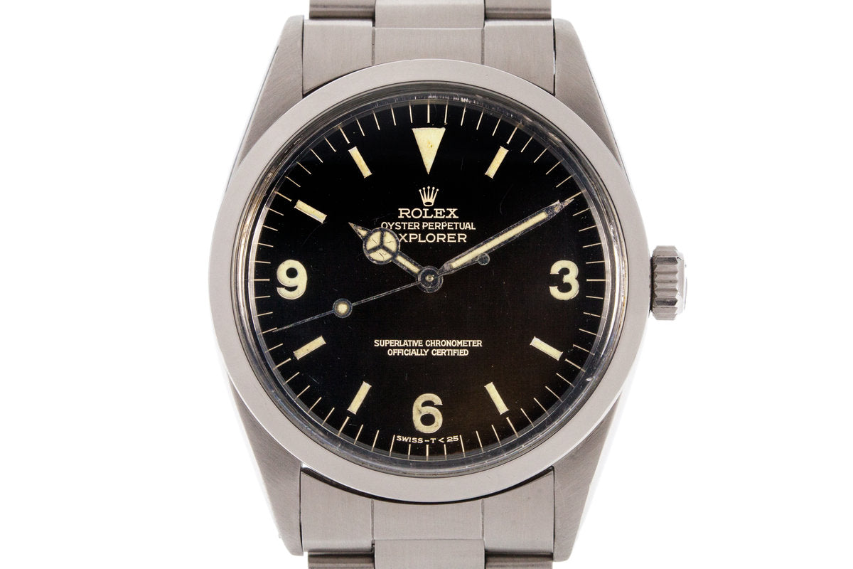HQ Milton - 1965 Rolex Explorer 1016 Gilt Dial, Inventory #8695