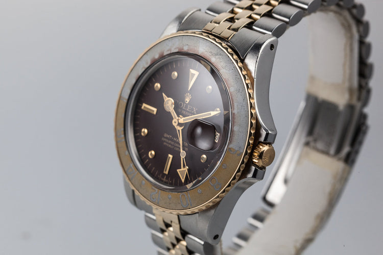 1971 Rolex GMT-Master 14K Two-Tone 1675 with US Made Bracelet