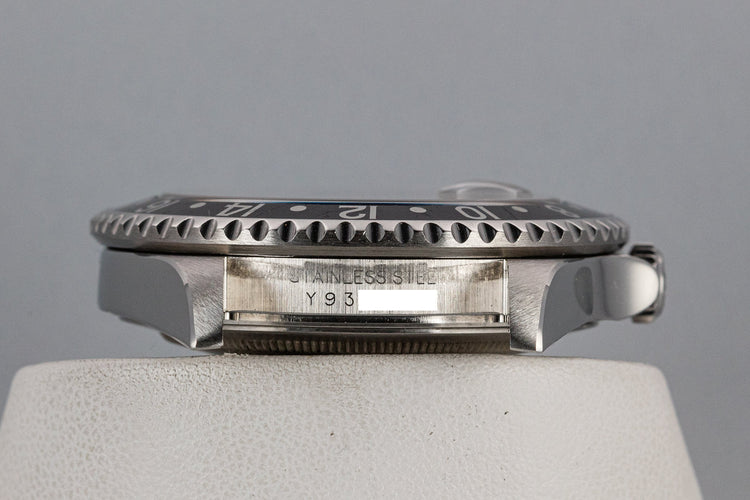 2002 Rolex GMT-Master II 16710 Black Bezel with Box and Papers