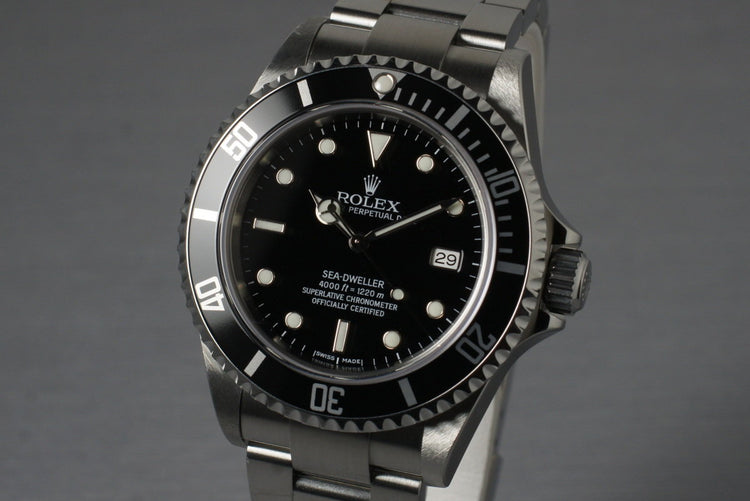 2006 Rolex Sea Dweller 16600T