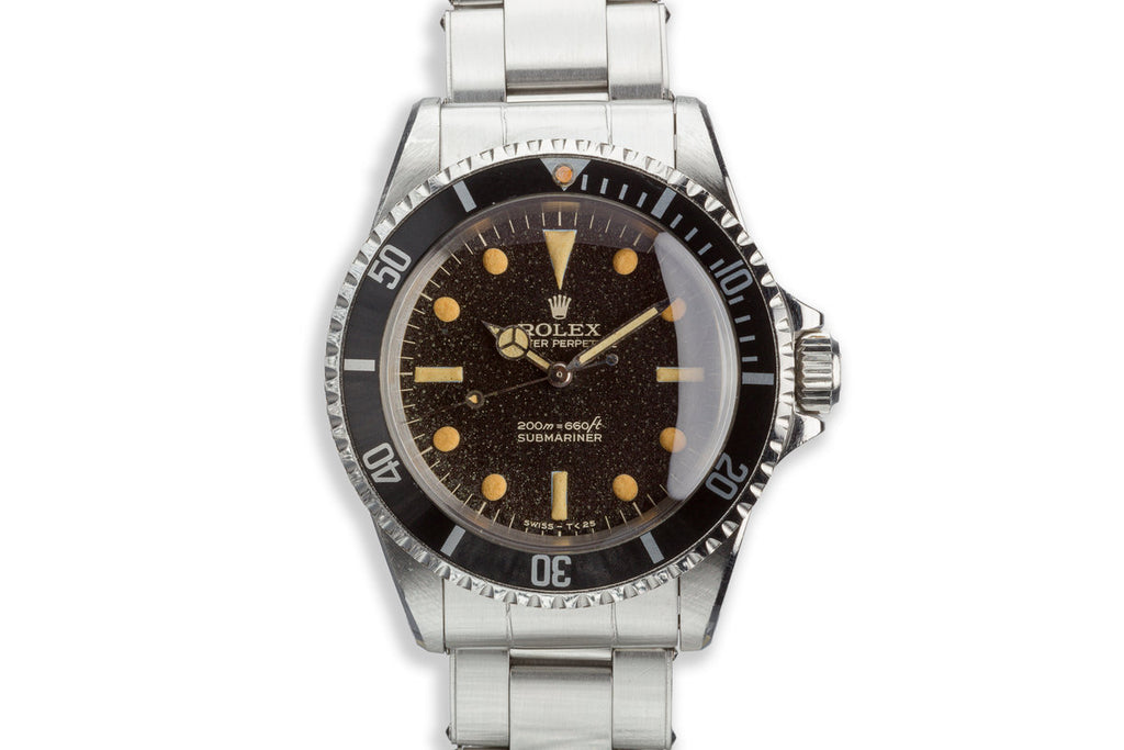 1966 Rolex Submariner 5513 Gilt "Bart Simpson" Dial