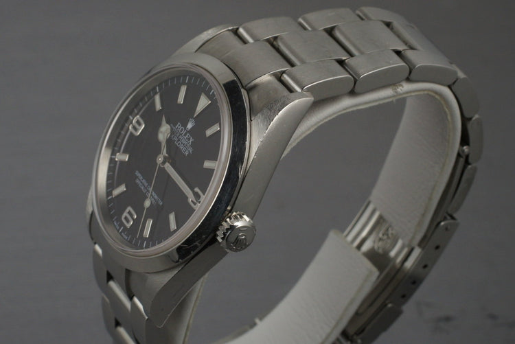 2000 Rolex Explorer 114270 with Box and Papers