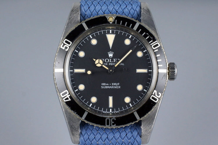 1958 Rolex Submariner 5508 Service Dial
