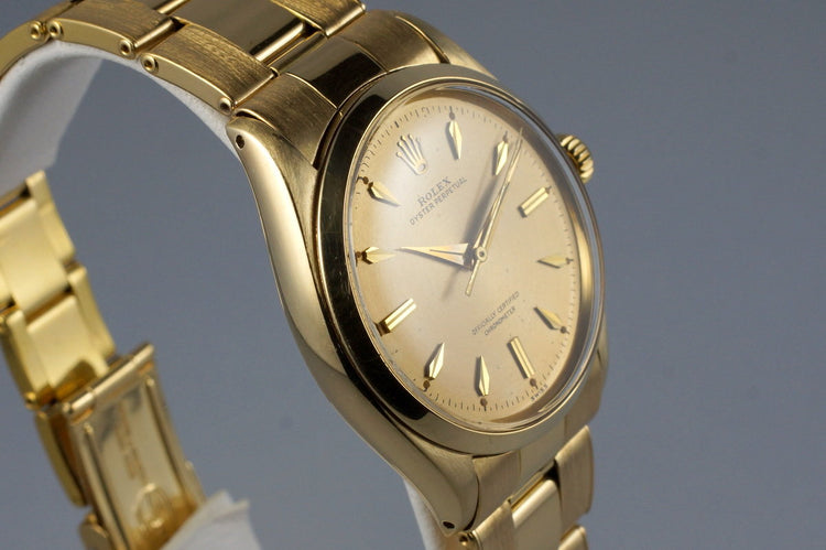 1957 Rolex YG Oyster Perpetual 6564