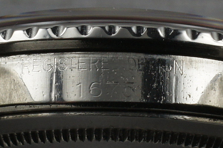 Rolex GMT 1675 with Mark 1 Dial