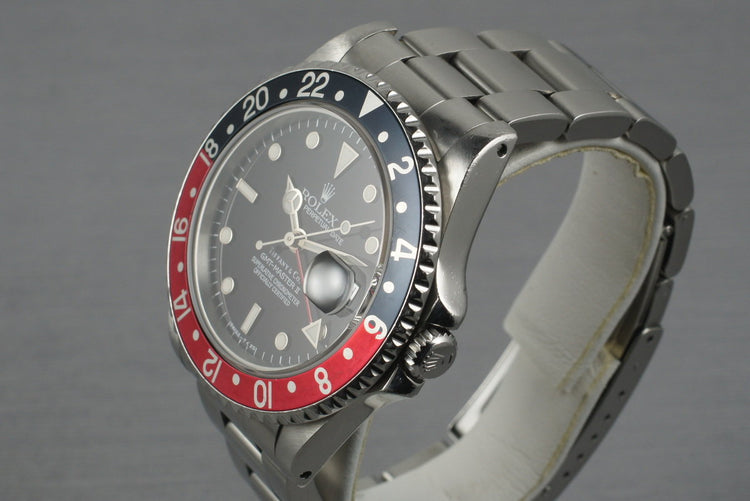 1990 Rolex GMT 16710 with Tiffany and Co. Dial