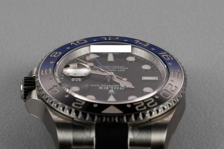 2017 Mint Rolex Ceramic GMT-Master II BLNR with Box and Papers