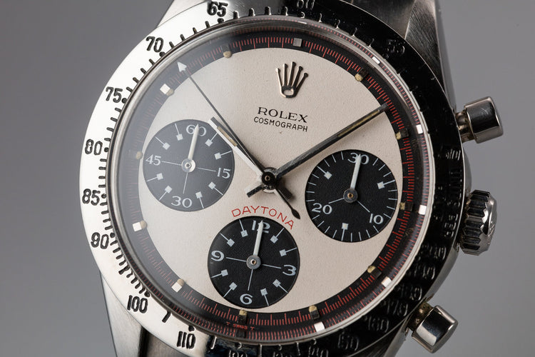 1968 Rolex Daytona 6239 with White Paul Newman Dial