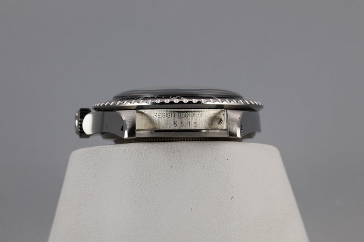 1978 Rolex Submariner 5513 with Mark 1 Maxi Dial and Box and Papers