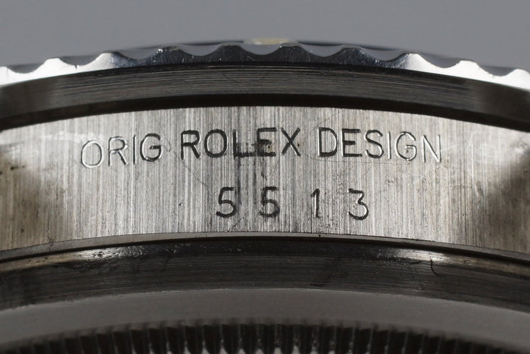 1982 Rolex Submariner 5513 Mark IV Maxi Dial