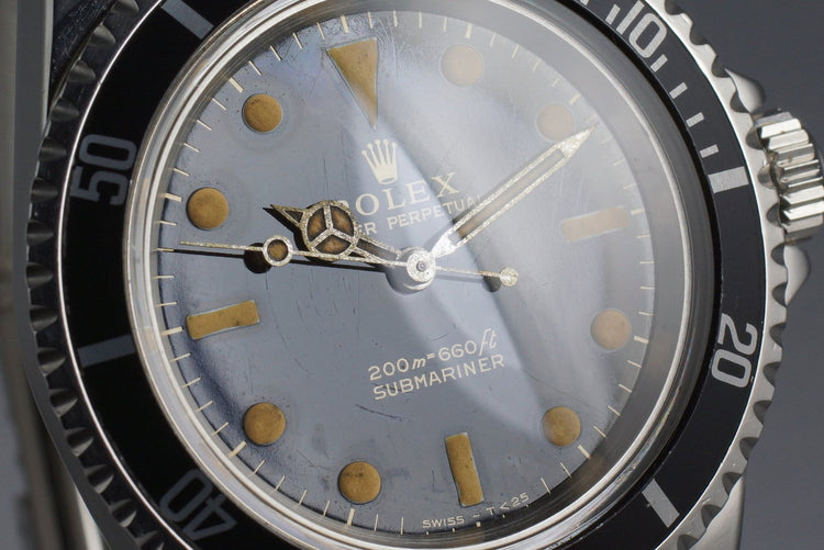 1965 Rolex Submariner 5513 Glossy Gilt Dial