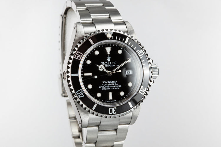 2000 Rolex Sea-Dweller 16600