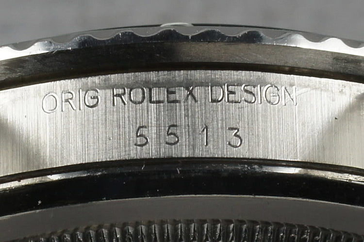 Rolex Submariner 5513 with WG surrounds