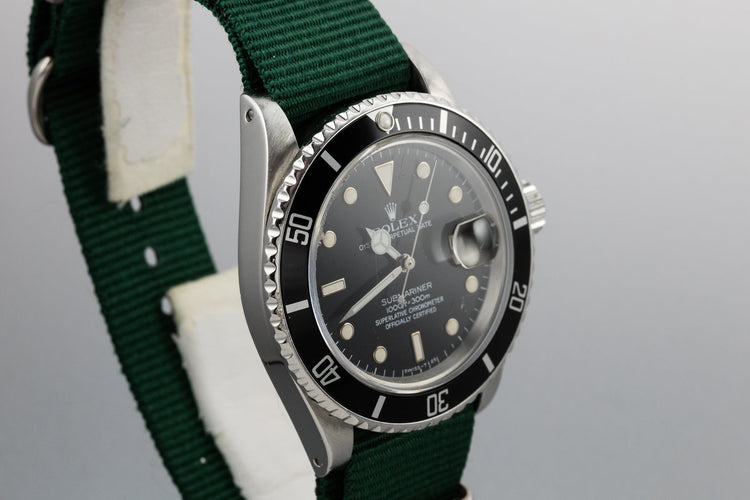 1984 Rolex Submariner 16800