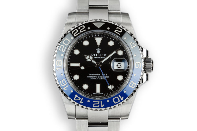 2014 Rolex GMT-Master II 116710 BLNR with Box and Papers