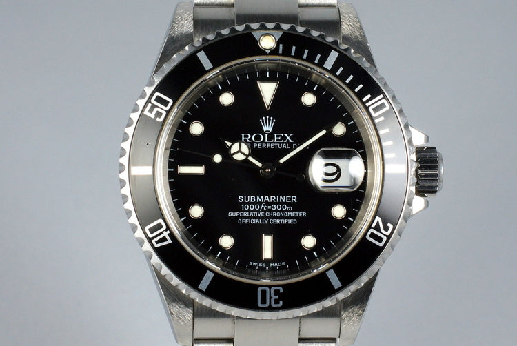 2003 Rolex Submariner 16610