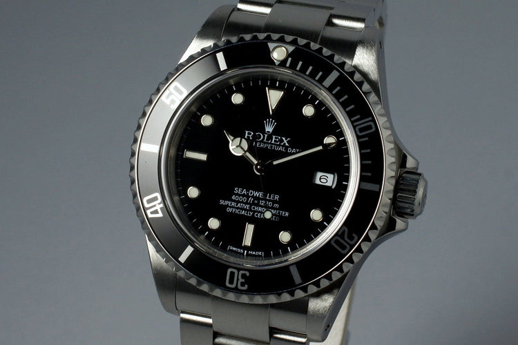2000 Rolex Sea Dweller 16600