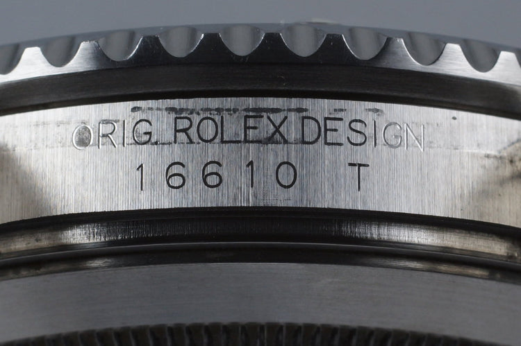 2004 Rolex Green Submariner 16610V with Box and Papers (FULL SET)