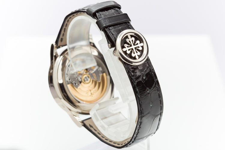 2019 Patek Philippe 5396G-011 Opaline Tiffany Dial Annual Calendar Box, Papers, Travel Case