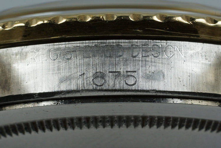 1972 Rolex Two Tone GMT 1675 Root Beer Dial