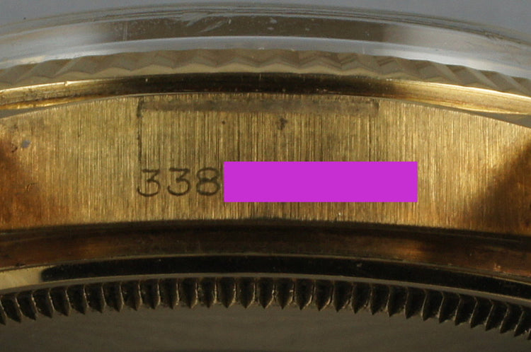 1972 Rolex 18K YG President 1803 Morellis Finish