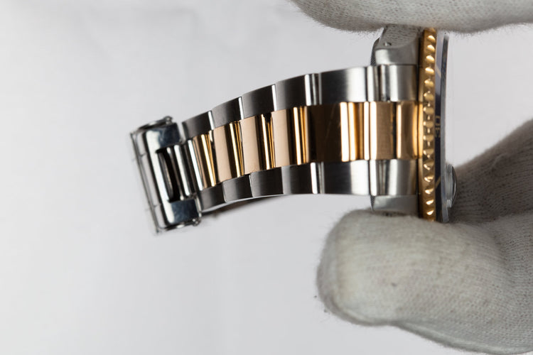 1997 Rolex Two-Tone Submariner 16613 Blue Dial with Box and Papers