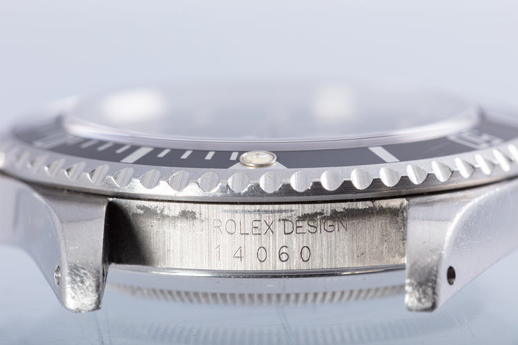 1990 Rolex Submariner 14060 No Date