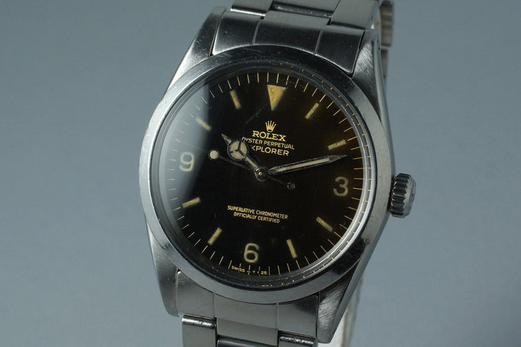 1964 Rolex Explorer 1 1016 with Tropical Gilt Dial