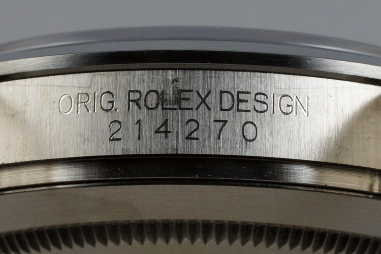 2010 Rolex Explorer 214270