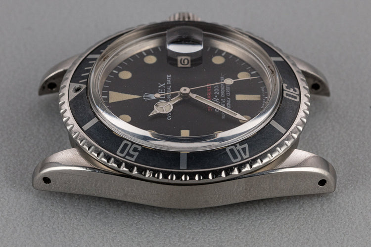 1969 Rolex Red Submariner 1680 MK IV Dial with Box and Double Punch Papers