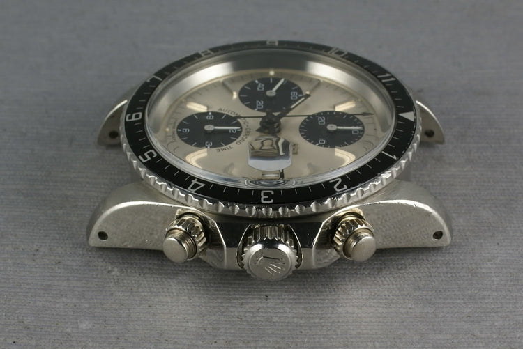 Tudor Chronograph Big Block 79170 with sub dial starting to turn chocolate