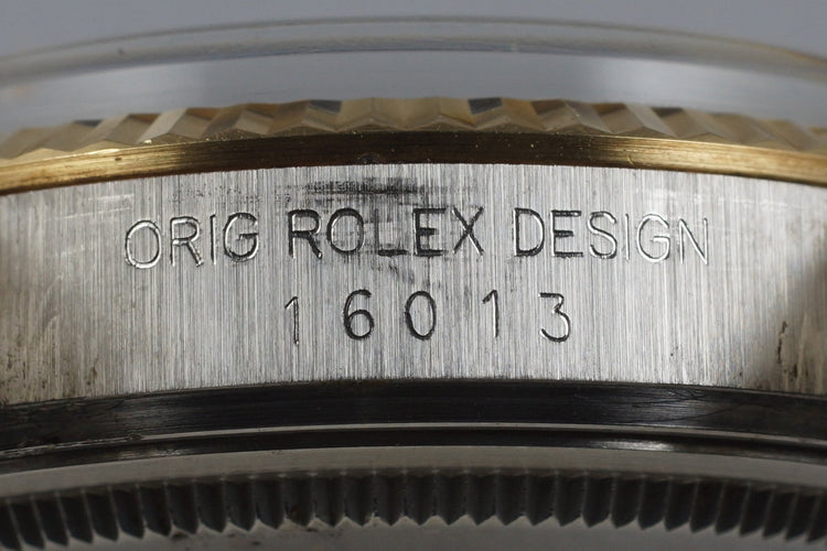 1984 Rolex Two Tone DateJust 16013 with Box and Papers