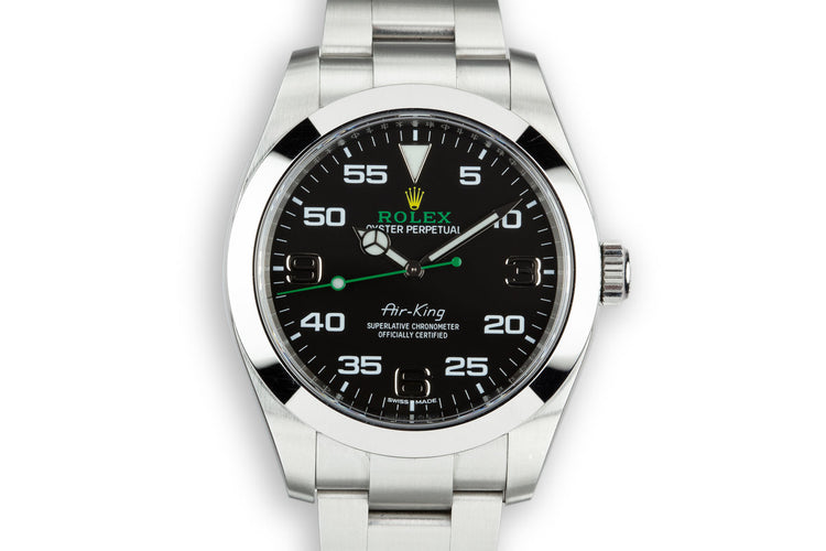 2016 Rolex Air-King 116900 with Box and Papers
