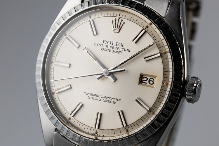 1961Rolex DateJust 1603 Silver Dial