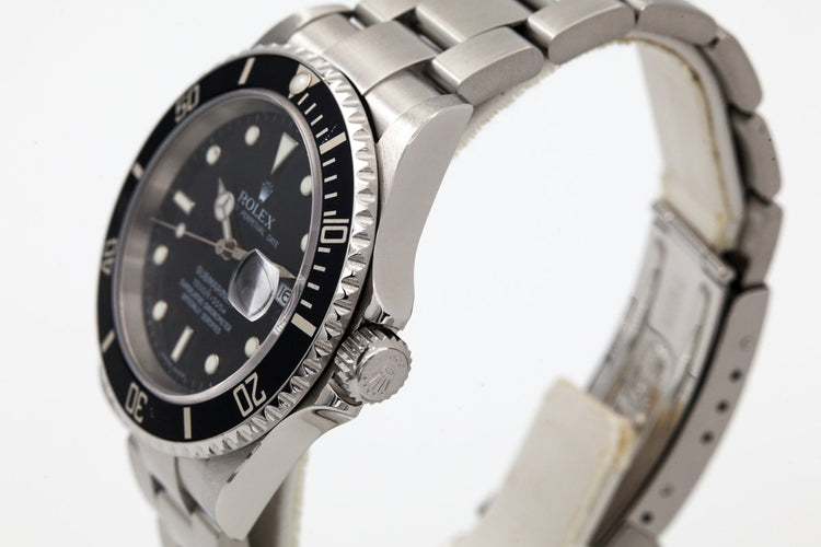 2006 Rolex Submariner 16610 with Box and Papers