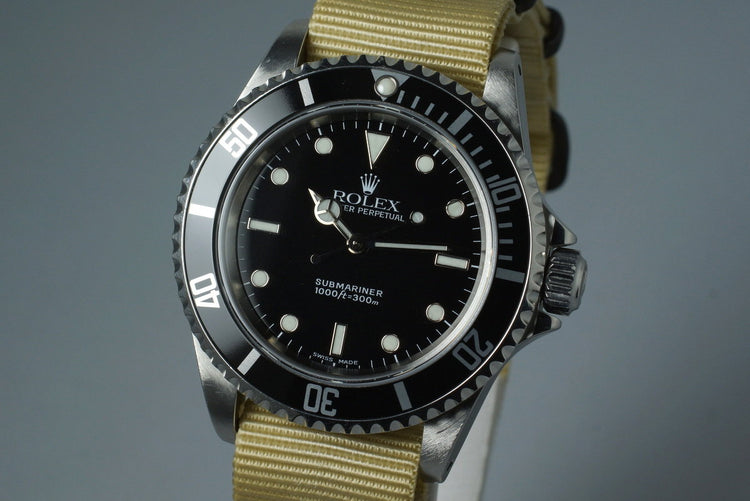 2000 Rolex Submariner 14060
