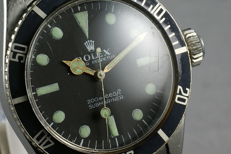 Rolex Submariner 6538 Big Crown