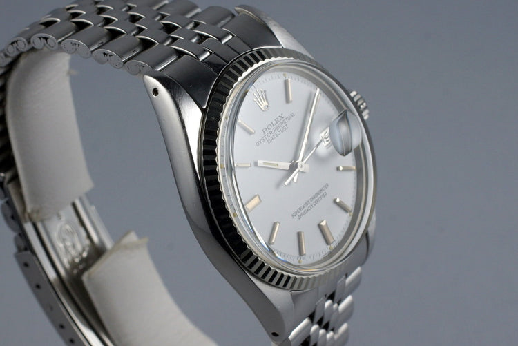 1972 Rolex Datejust 1601 White Sigma Dial