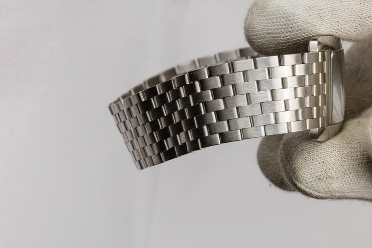 2005 Cartier Platinum Tank Cintrée 2843 with Box and Papers