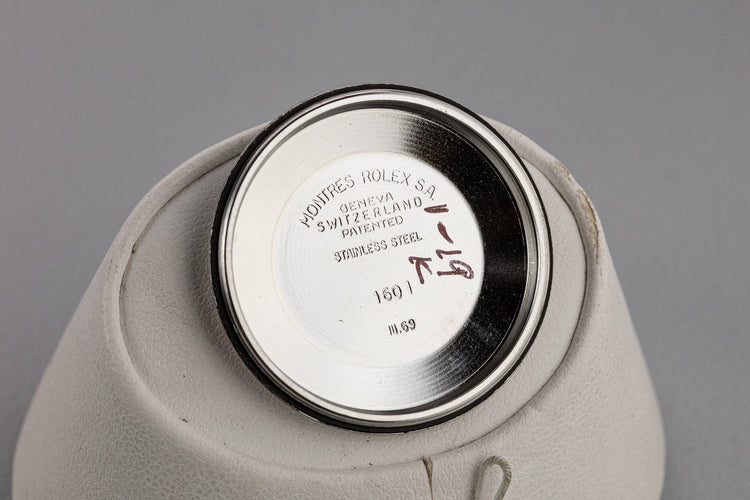 1969 Rolex DateJust 1601 Silver Dial