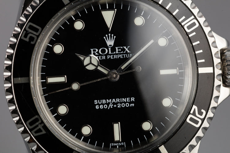 1966 Rolex Submariner 5513 with Rolex Service Dial