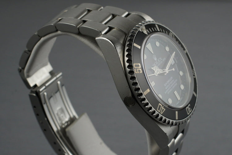 2002 Rolex Sea Dweller 16600 with Box and Papers