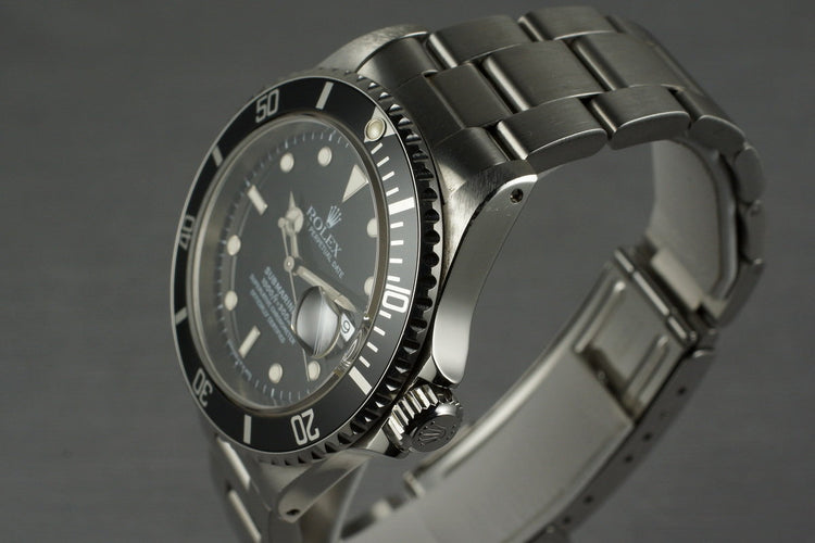 1997 Rolex Submariner 16610