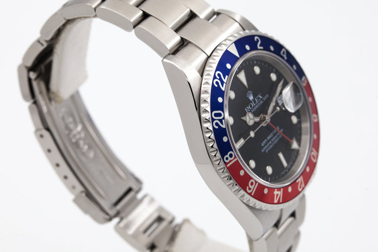 2003 Rolex GMT II 16710 wtih Box and Papers