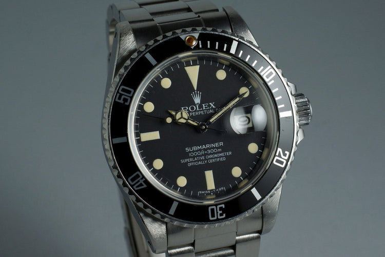 1982 Rolex Submariner 16800