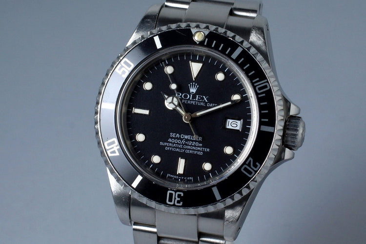 1985 Rolex Sea-Dweller 16660
