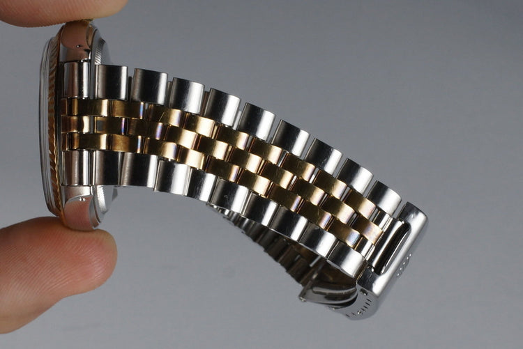 1971 Rolex Two Tone DateJust 1601 with Brown Dial