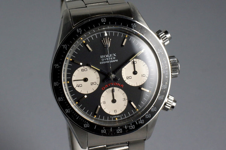 1975 Rolex Daytona 6263 Black Big Red Daytona Dial